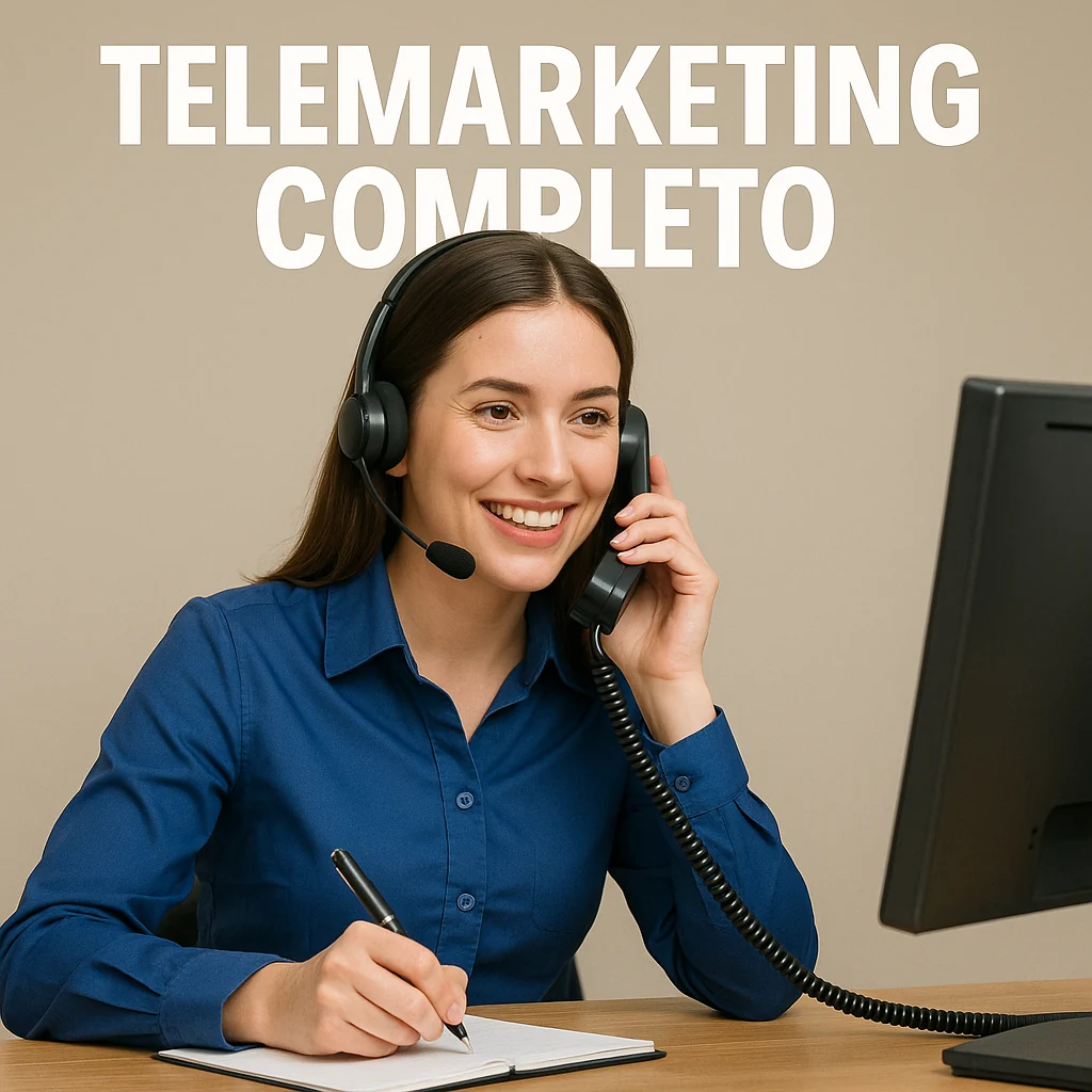 Telemarketing + Recepcionista