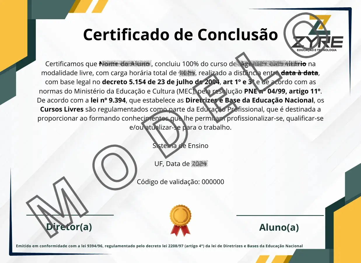modelo certificado